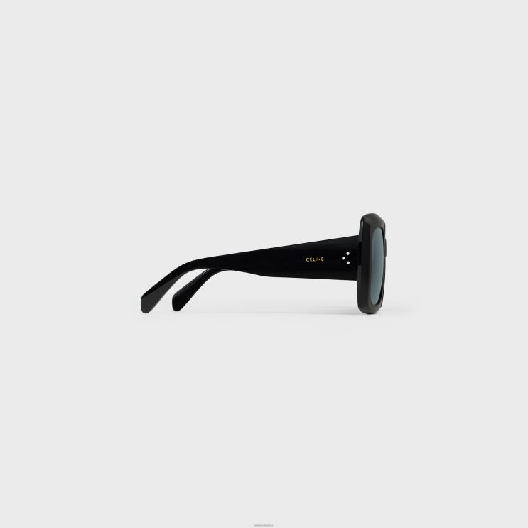 CELINE Black Square S263 Sunglasses in Acetate R0ZNN1149