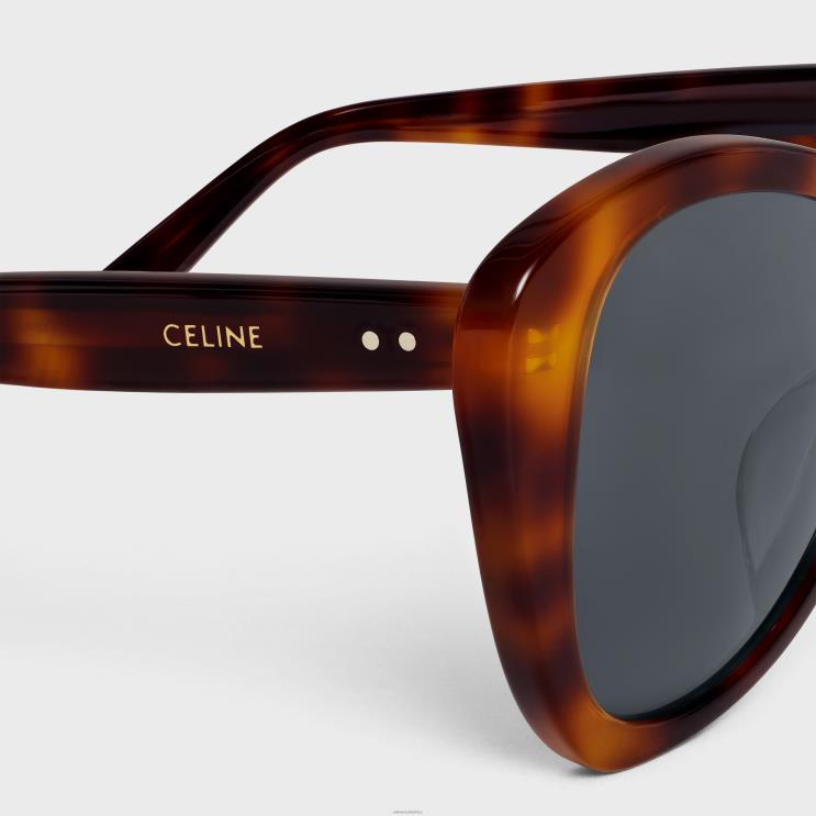 CELINE Classic Havana Butterfly S270 Sunglasses in Acetate R0ZNN1154