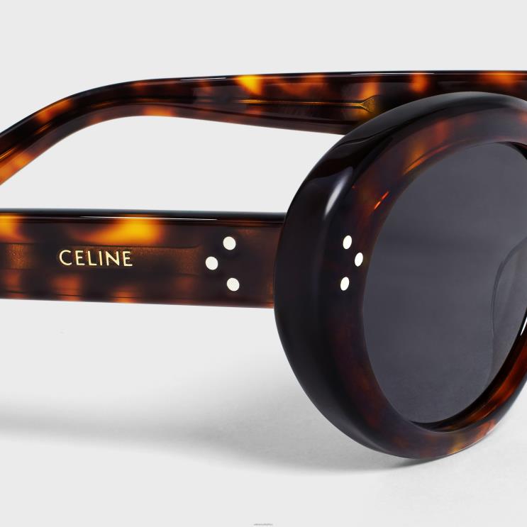 CELINE Dark Havana Cat Eye S193 Sunglasses in Acetate R0ZNN1133