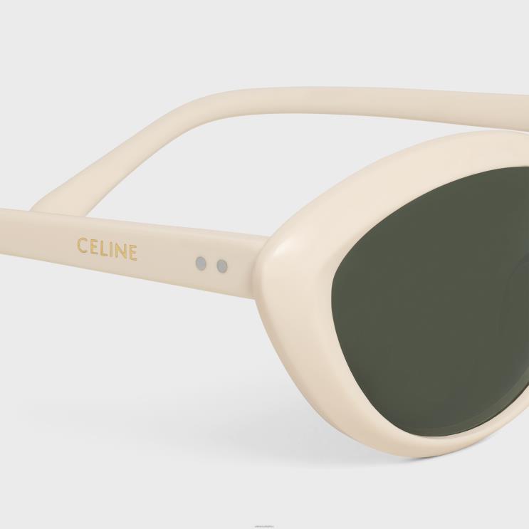 CELINE Ivory Cat Eye S264 Sunglasses in Acetate R0ZNN1141
