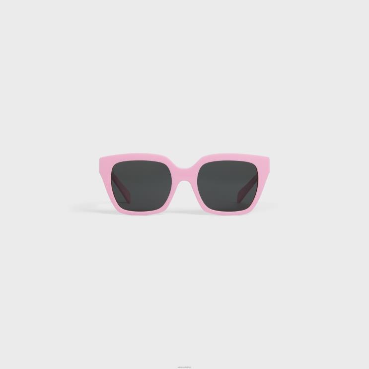 CELINE Light Pink Monochroms 03 Sunglasses in Acetate R0ZNN1128