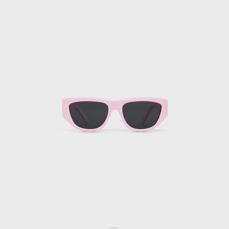 CELINE Light Pink Monochroms 06 Sunglasses in Acetate R0ZNN1041