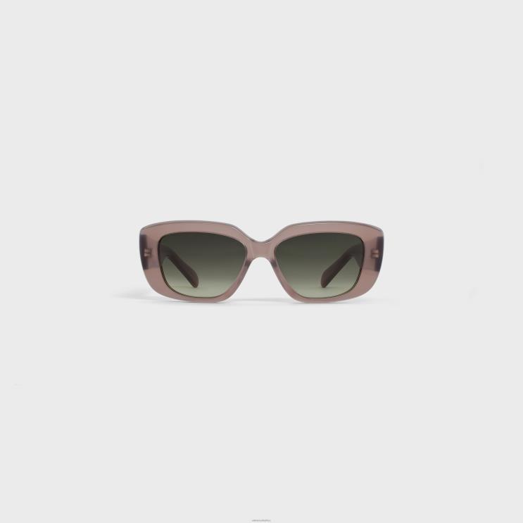 CELINE Milky Hazelnut Triomphe 04 Sunglasses in Acetate R0ZNN1104