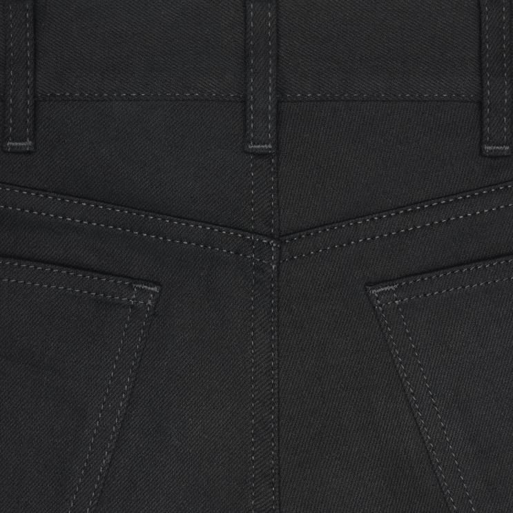 CELINE Pure Black Neo Skinny Jeans in Wash Denim R0ZNN867