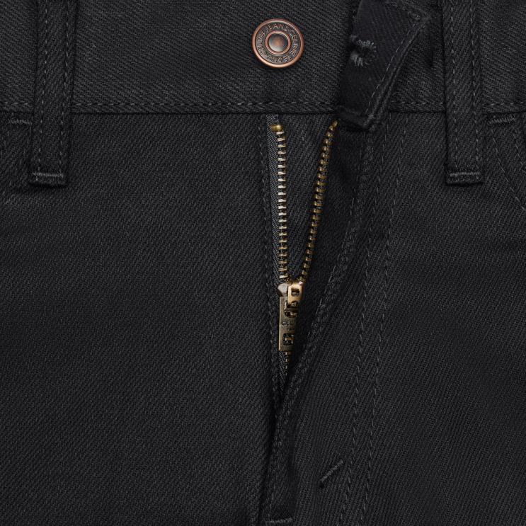 CELINE Pure Black Tess Jeans in Wash Denim R0ZNN865