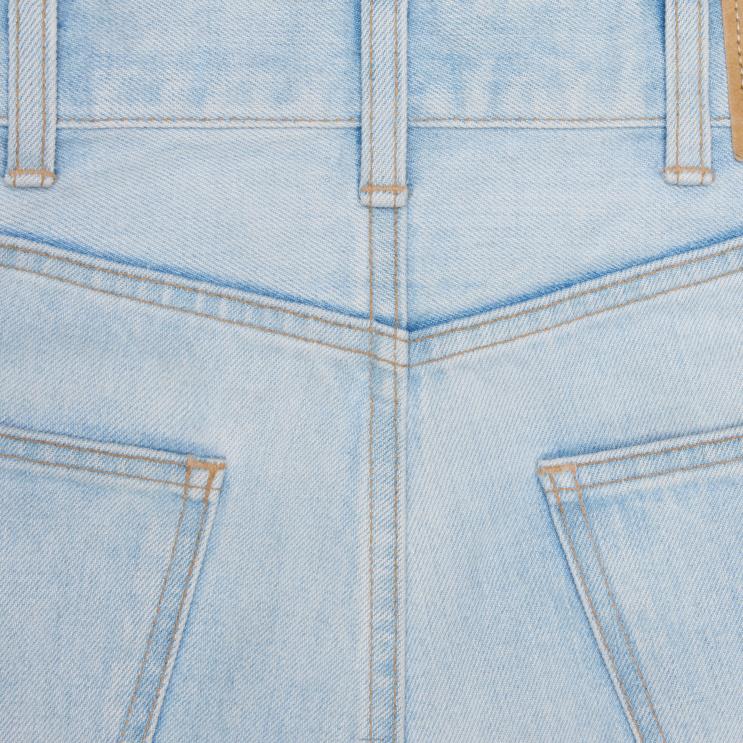 CELINE Sun Faded Wash Margaret Jeans in Sun-Faded Wash Denim R0ZNN861