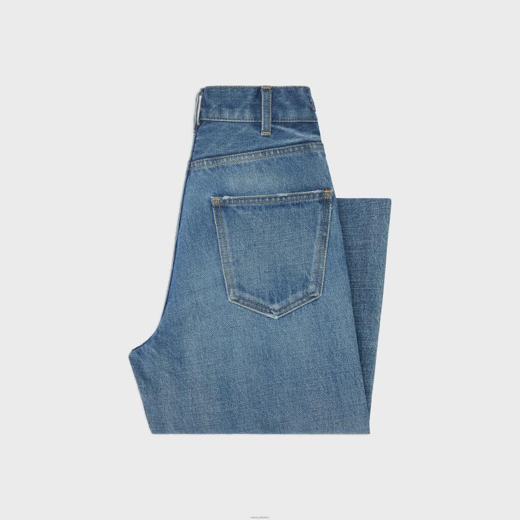 CELINE Union Wash Margaret Jeans in Denim R0ZNN860